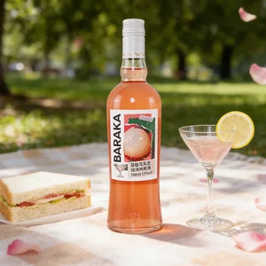 Premium Fruit Liqueur - 700mL 13% Lychee Flavor | Custom Packaging Available for Wholesale