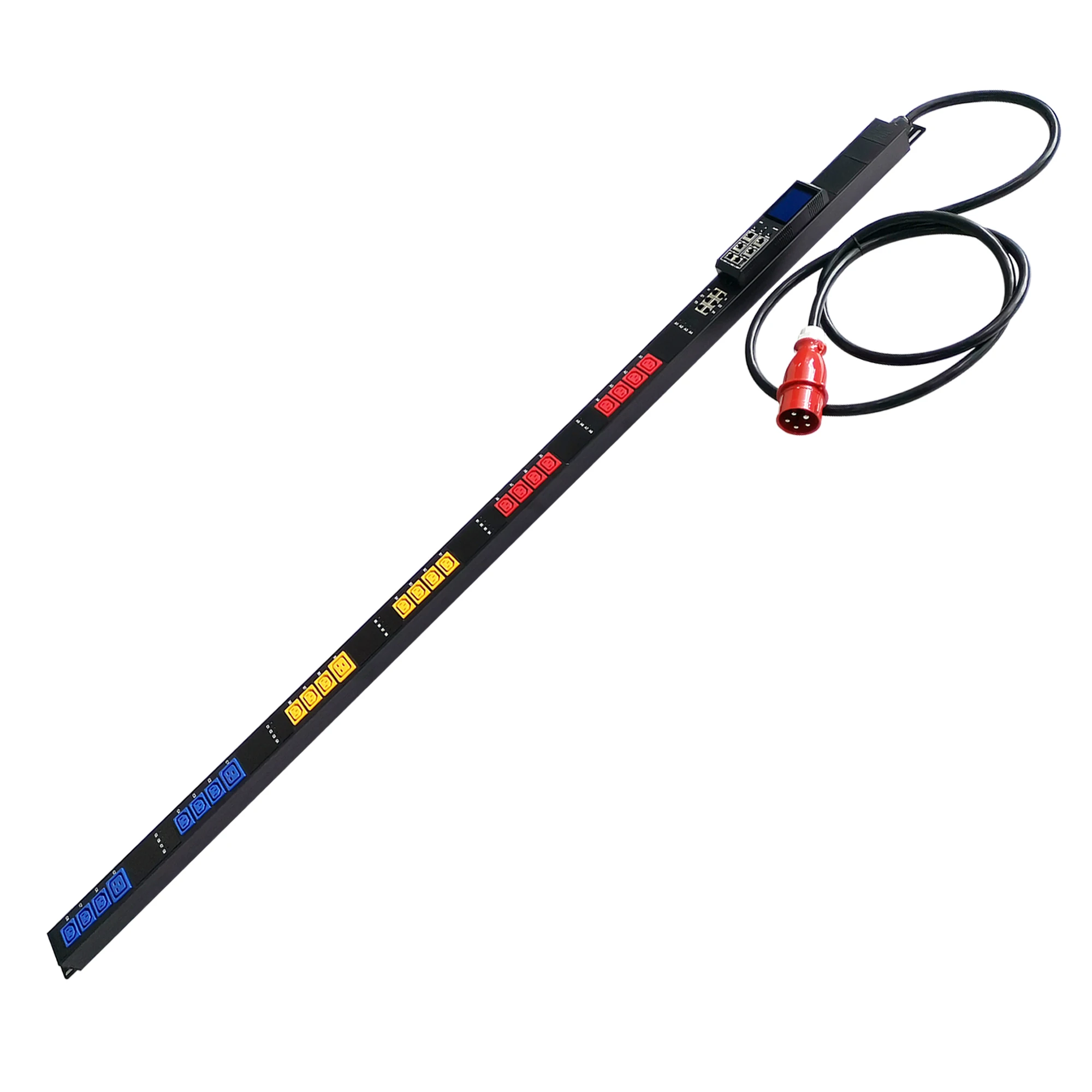 Industrial 42U Rack Cabinet Smart PDU with Remote Management, AC 240V 3 ...