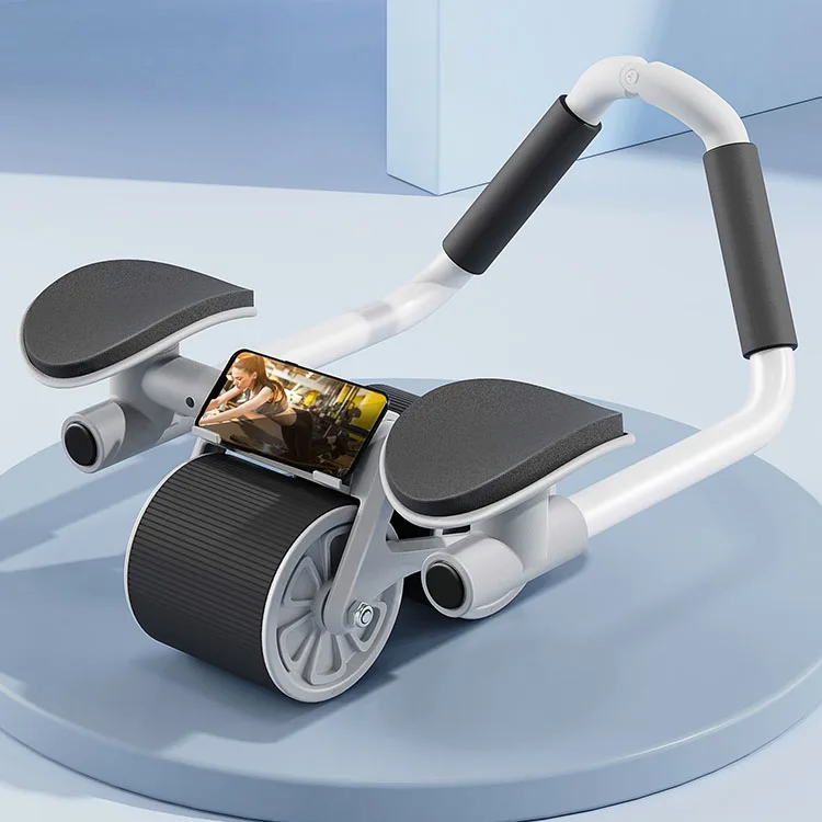ATHSPO Home Gym Abdominal Fitness Equipment Home Use Sports With Knee Pad Training Equipment Exercises ABS Roller Wheel