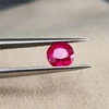 Rubino naturale tagliato ovale da 1,1 ct