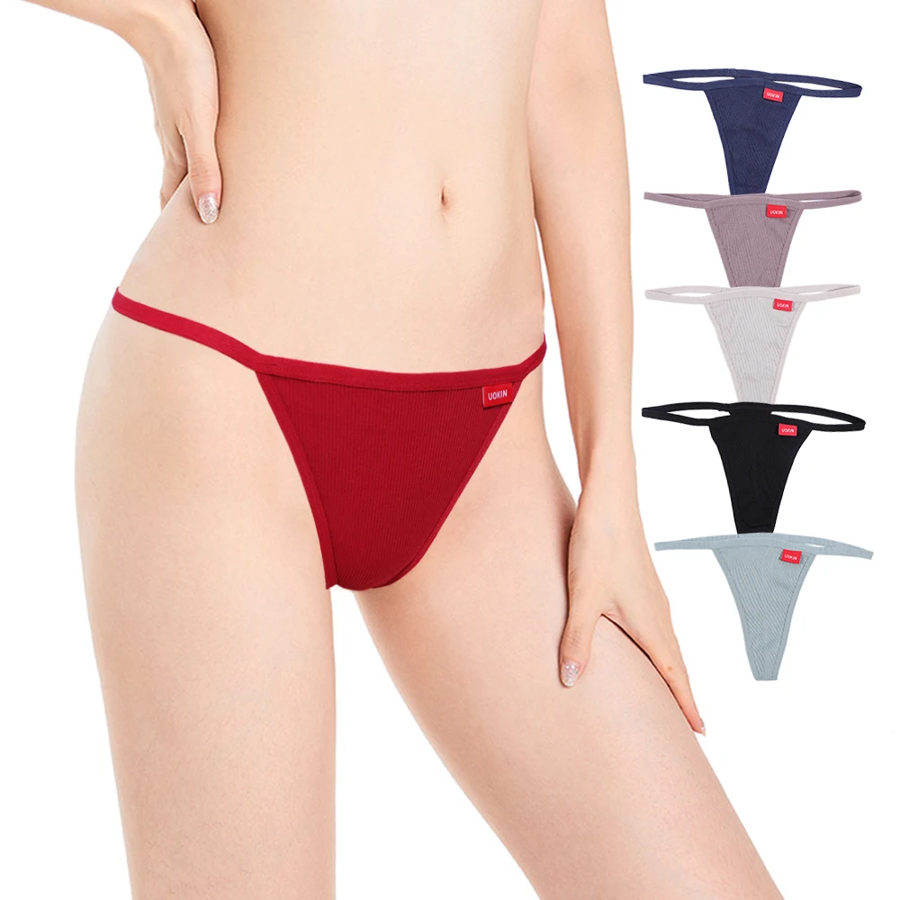 Cotton Low Rise Thongs And G String Sexy Funny Tback Panties For