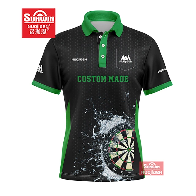 Sublimated Custom Dart T Shirt Design Your Own Custom Dart Shirts ...