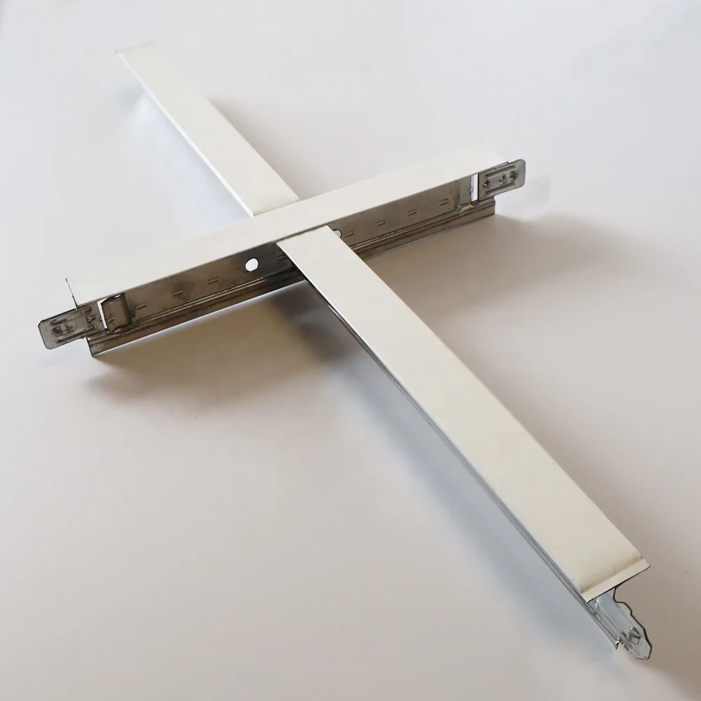 Modern Custom T Grid Fireproof Galvanized Steel ISO9001 Certified Drop Ceiling T-Bar