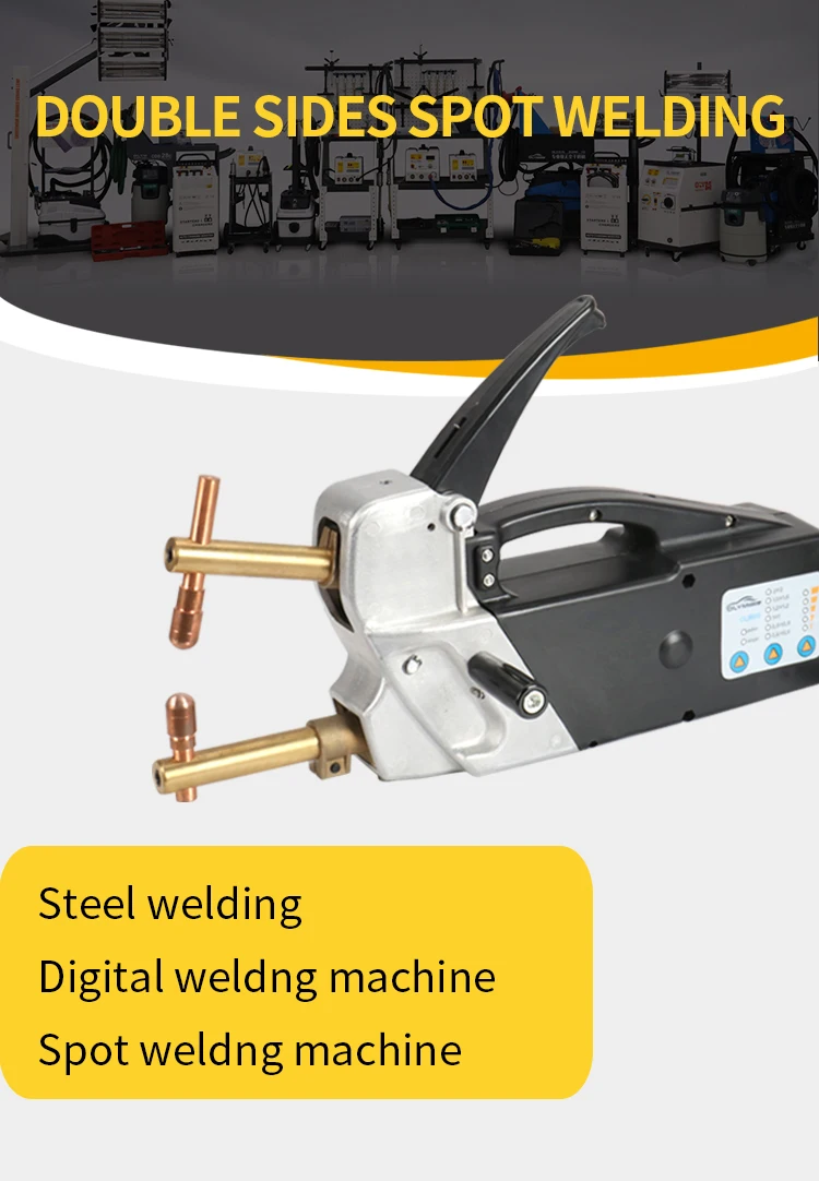 Sheet Metal Portable Spot Welding Handheld Spot Welder Machine For Car