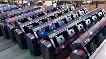 6アイズ ムービングヘッド レーザーライトショー プロジェクター RGB