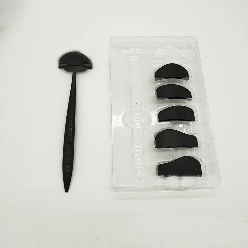 
 Набор штампов для макияжа, легкая в использовании силиконовая штамп для теней  