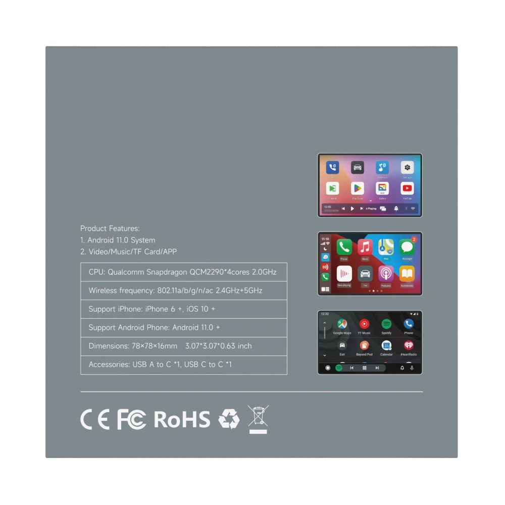Android 11.0 AI Box Cpc200-Tbox - Universal Carplay Smart Box