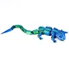 22.5cm blue-green lizard