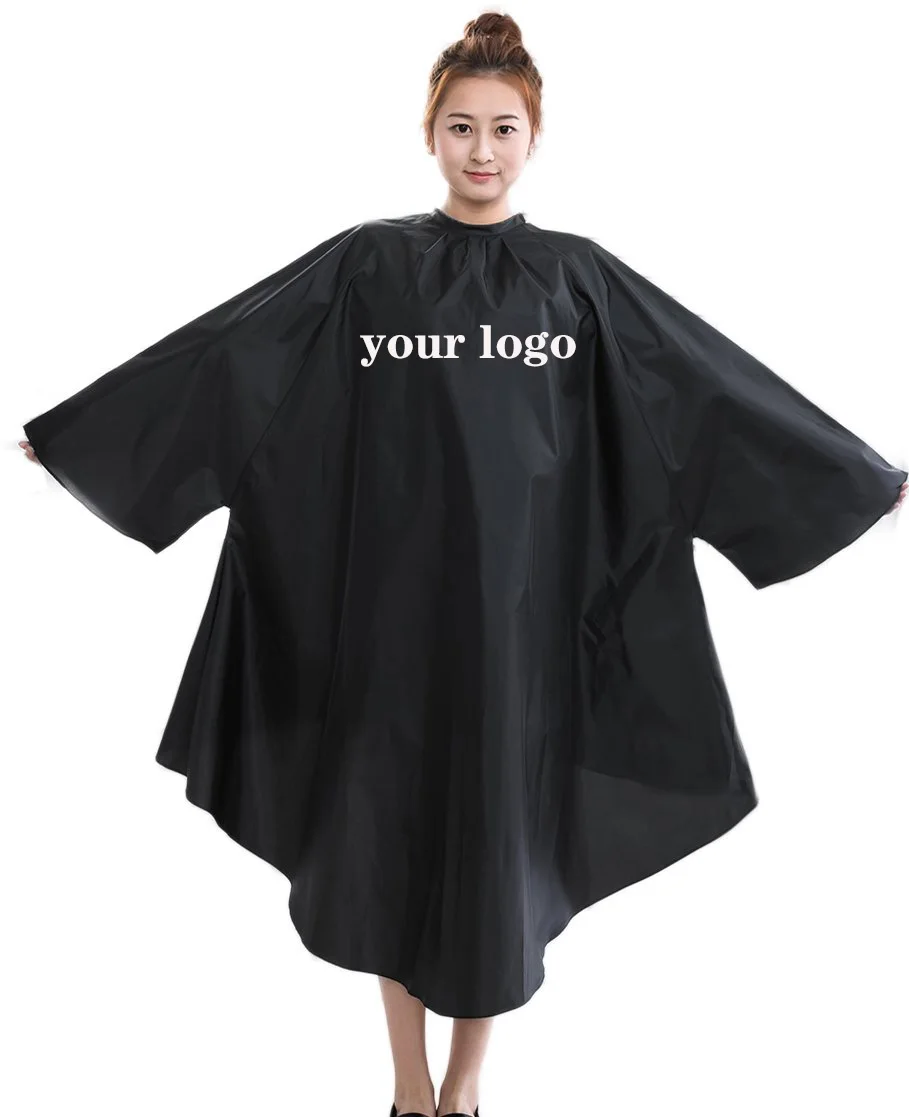waterproof gown custom barber hairdressing salon hairdresser