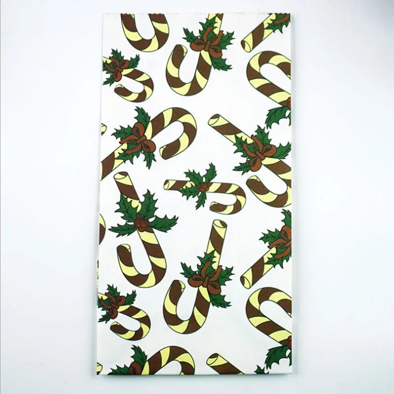 Petit Sac En Papier Kraft A Motifs Floraux Recipient Pour Patisserie Du Nouvel An Emballage De Noix Boite A Gateaux Et Fruits Secs 50 Pieces Buy Petit Floral Sac De Papier Portable Sac De Papier Cookies Gateau