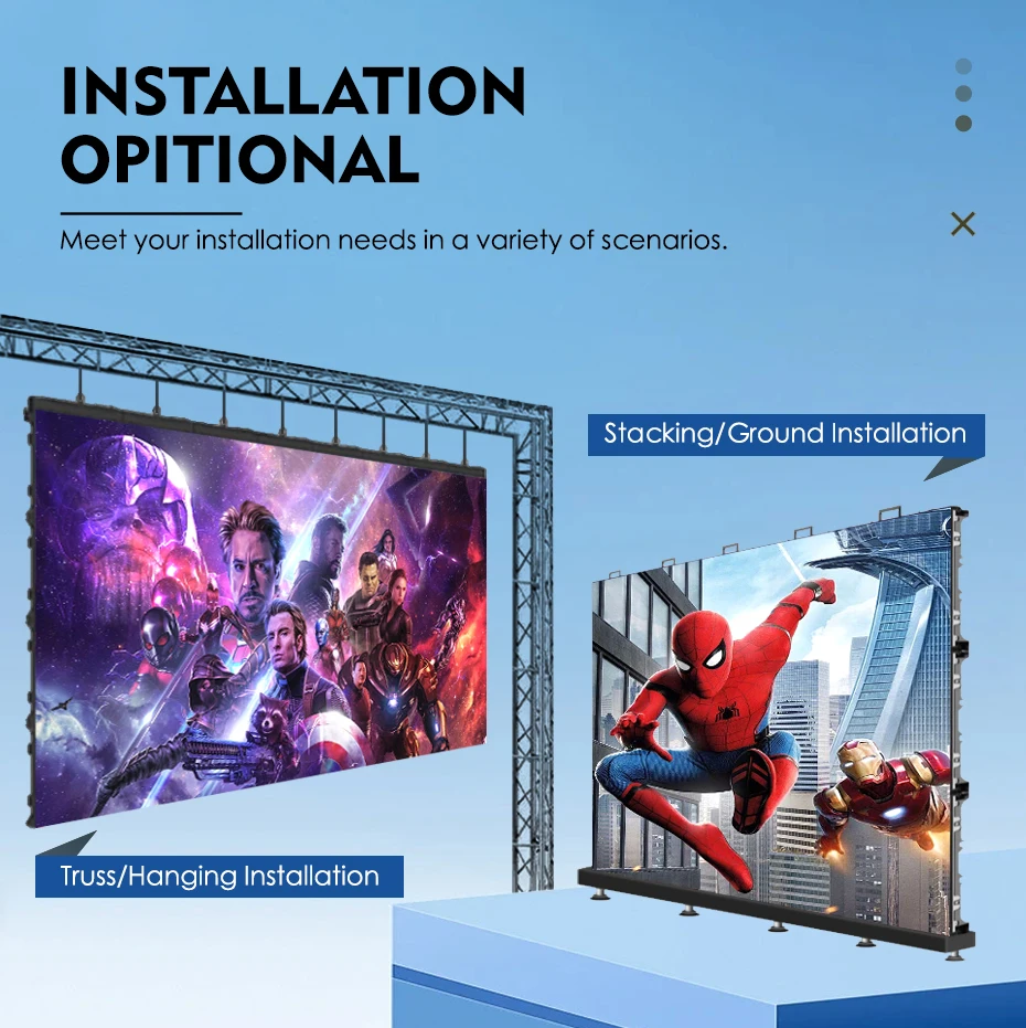 Led Screen Module P2 P2.604 SMD Full Color LED Screen Module 250mmx250mm - Indoor Rental ...
