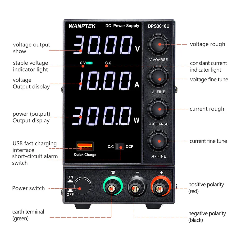 adjustable power supply