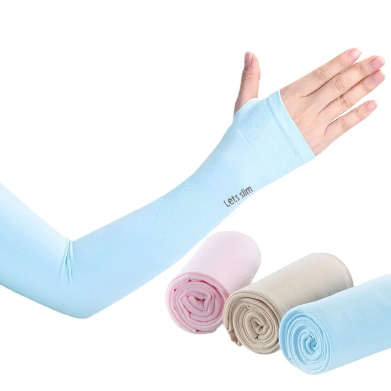 Wholesale 2pcs Arm Sleeves Warmers Sports Sleeve Sun Uv Protection Hand ...