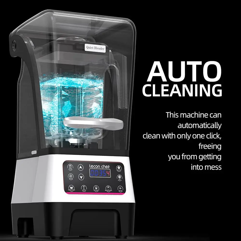 Professional Quiet Blender Smoothie Maker High Power Blender Silent Electric