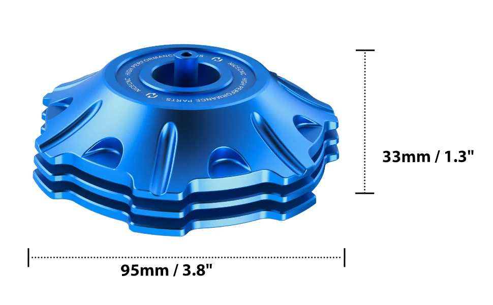 Nicecnc Gas Fuel Petrol Tank Cap For Yamaha Yz85 20022021 Yz125 Yz250