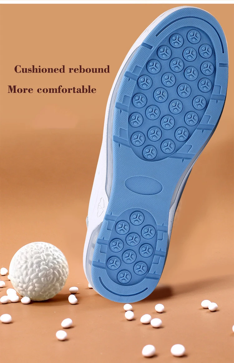 Women's Nursing Shoes for Hospital Comfortable Anti-slip Ventilate Lightweight Waterproof Work Nurse Shoe Healthcare Footwear