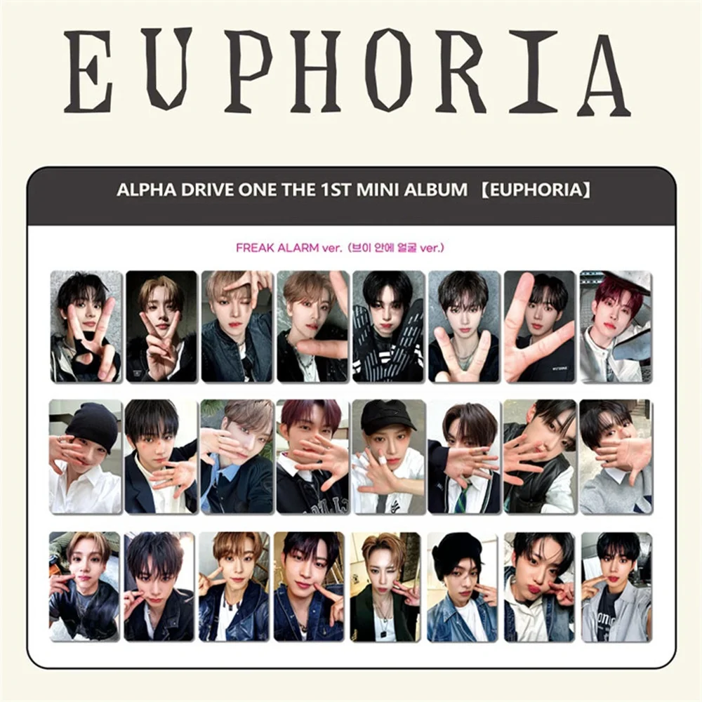 8Pcs KPOP ALD1 New Album EUPHORIA HD Photocards Double Sides