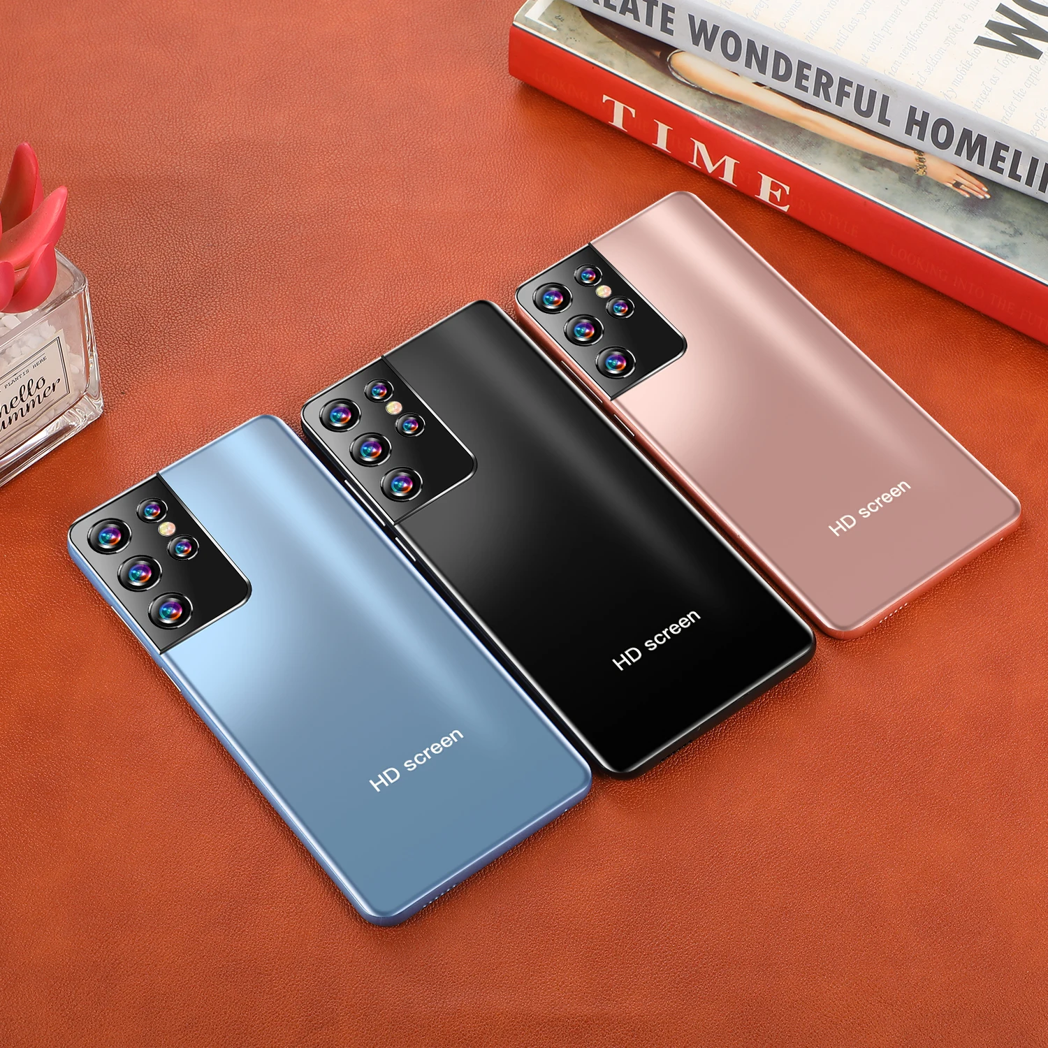 Смартфон S21 Ultra, 6,38 дюйма, 5000 мАч, две sim-карты, 24 + 48 МП, 12 + 512 ГБ