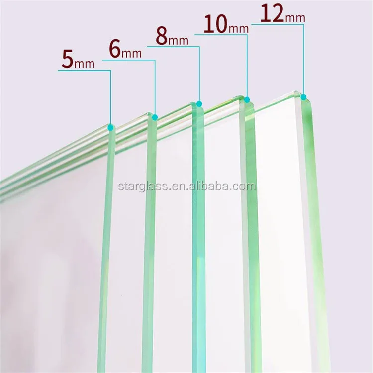 product 6mm 8mm 10mm 12mm toughened clear balustrade tempered glass swimming pool fence for bathroom curtain wall decoration-3