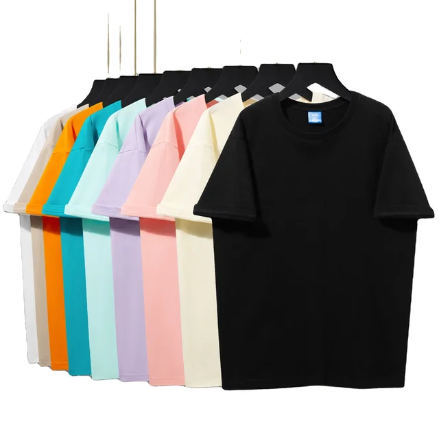 100% Cotton 180gsm short sleeve oem logo custom design plain blank cotton t shirt men