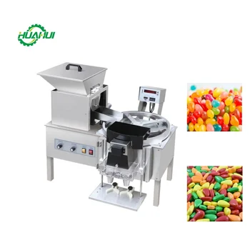 New Condition Semi-Automatic Candy Gummy Vibrating Counter Machine; Electronic Milk Tablet and Seed Counting Machine