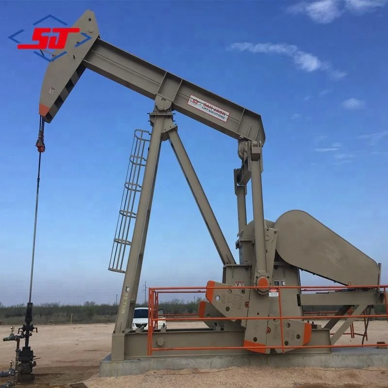 Shengji C640D Standard API 11AX High Quality Artificial Lift Oil and Gas Pumping Jack With Double Arc Reducer