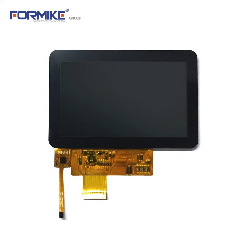 RGB 800x480 resolution 5 inch capacitive touch screen display