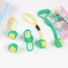 Set de cinco piezas amarillo y verde 355g