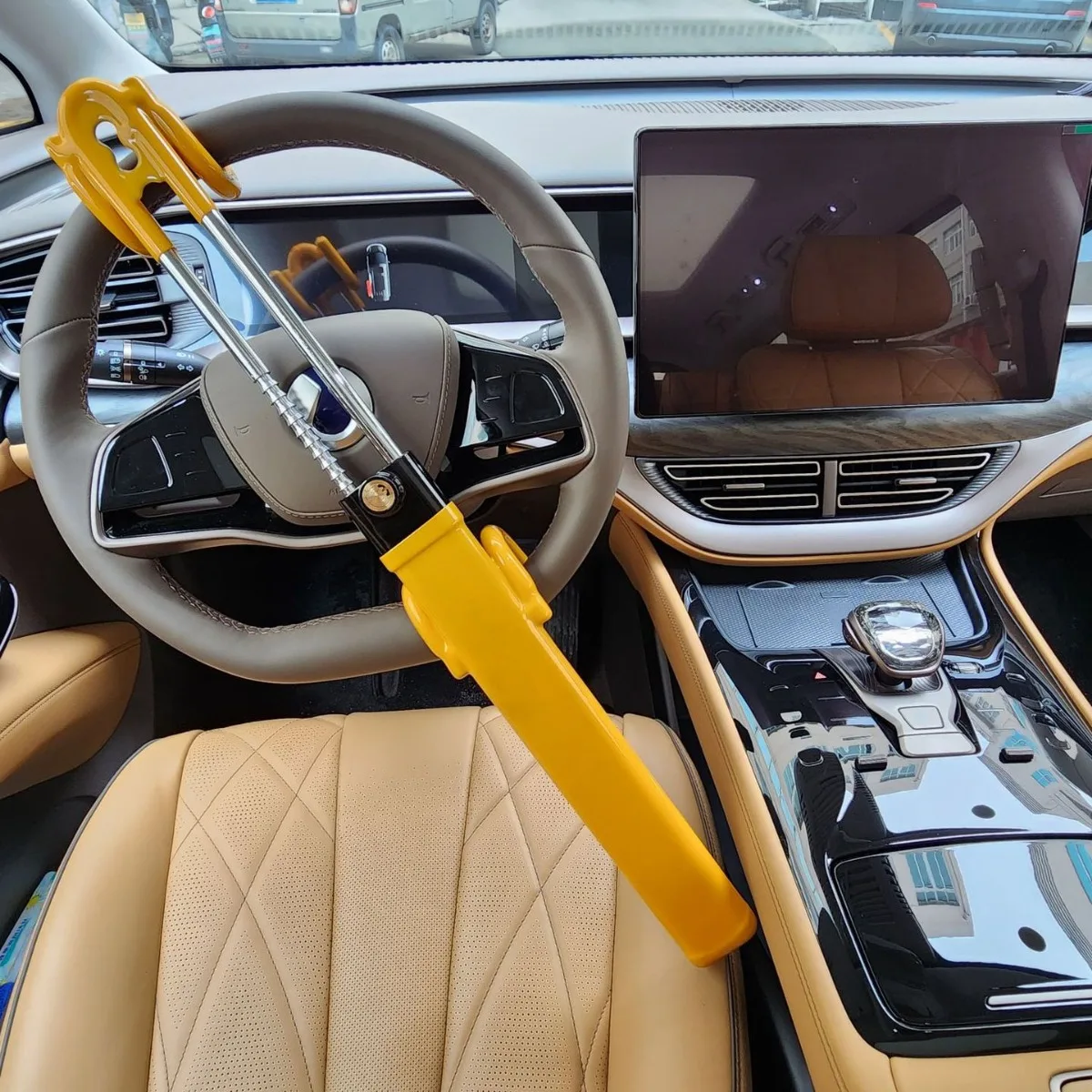 The Whole Network Low Price Can Be Customized Car Anti-theft Universal Steering Wheel Locks