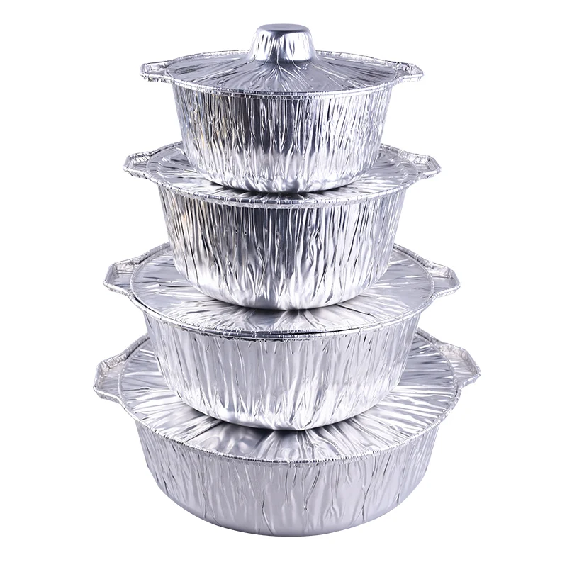 OEM Logo Aluminium Foil for Food Packing Disposable Small Foil Tray Small  Aluminium Foil Container - China Aluminum Foil Containers, Disposable  Aluminum Foil Containers