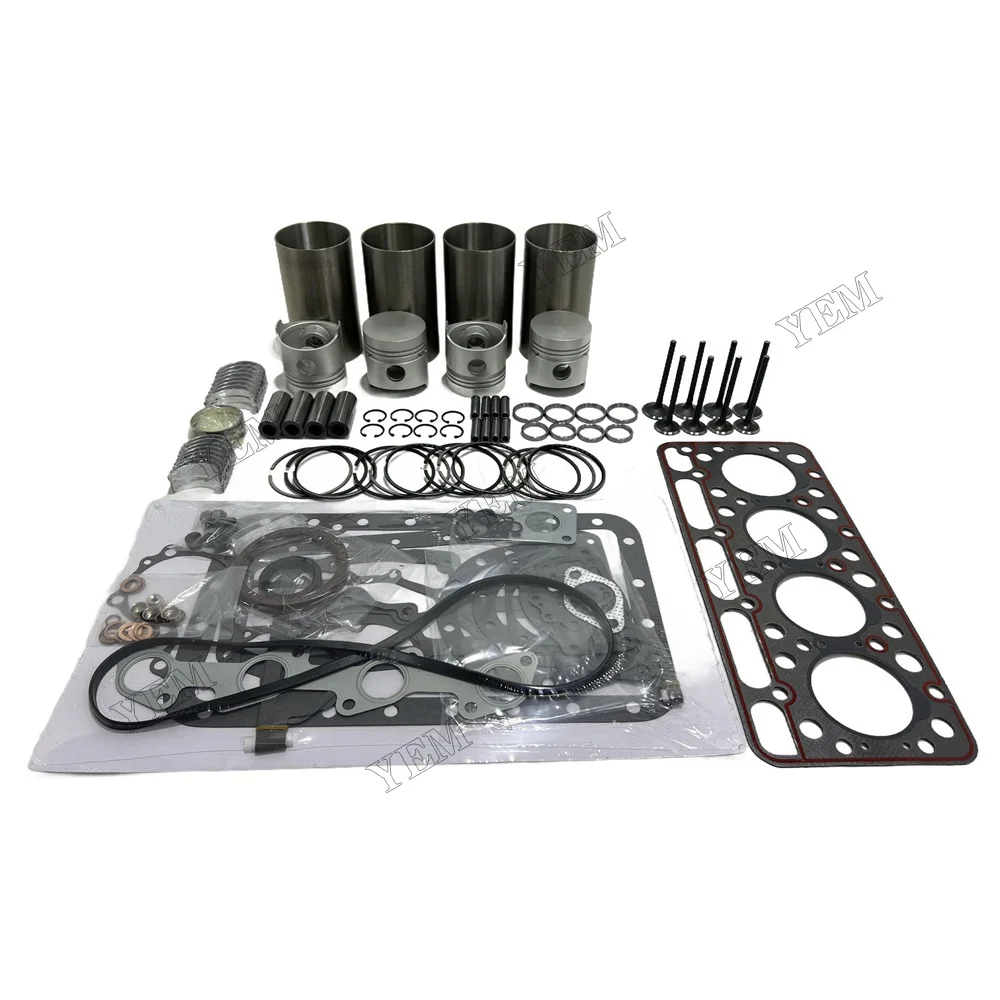 V1502 Overhaul Rebuild Kit for Kubota V1502 V1502C Engine RX3600 L2050DT L235DT Tractor