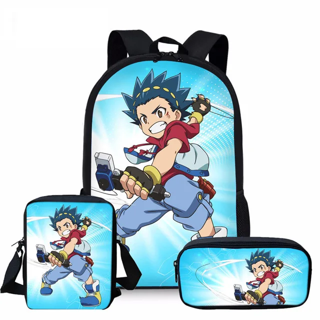 Game Anime Beyblade Burst Print School Bag Sets Teenage Boys Cool Cartoon  Kids Schoolbags Children Bookbags - Buy School Bag,Bolsa Para La  Escuela,Schulranzen Product on 