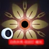 Pattern light-warm light-solar garden light