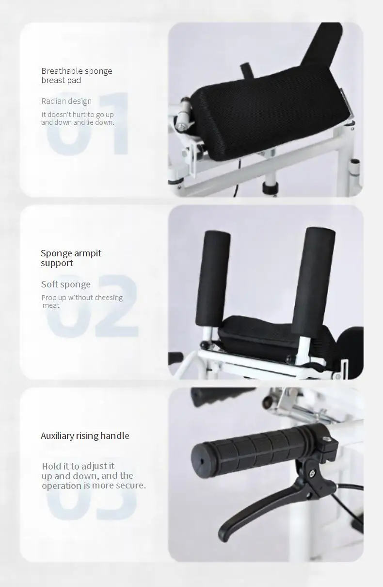 Bathroom Safety Equipment Paralyzed Patient Transfer Wheelchair with Commode Lifter for Moving Patients in Bath or Toilet supplier