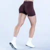 Deep Mocha Brown Shorts