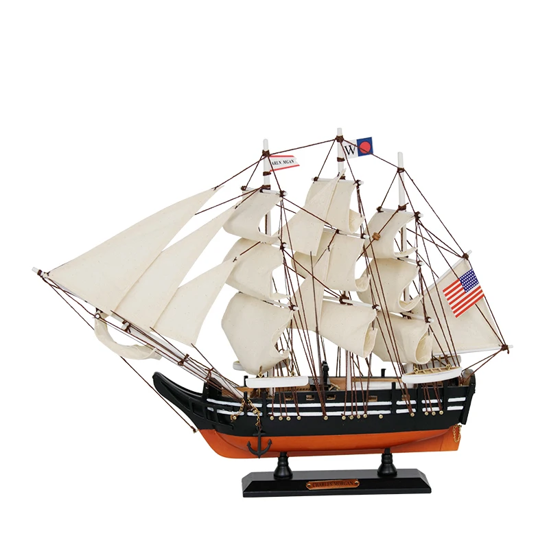 特注航海15/24インチ歴史的な帆船「PEQUOD」帆船模型芸術工芸木製帆船