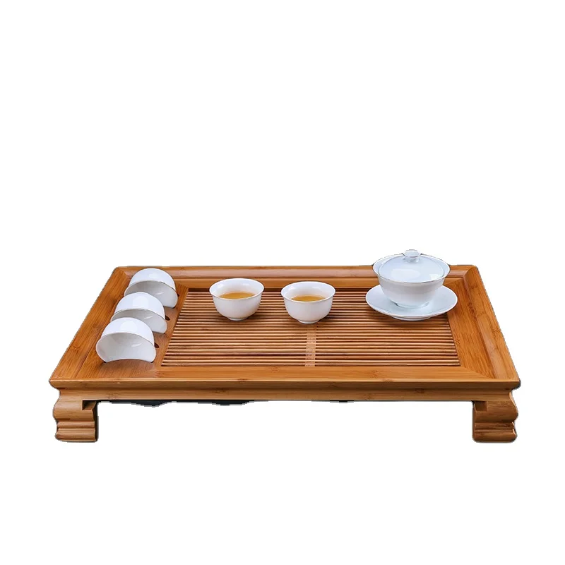durable tea ceremony tray chinese kungfu drainage type tea tray