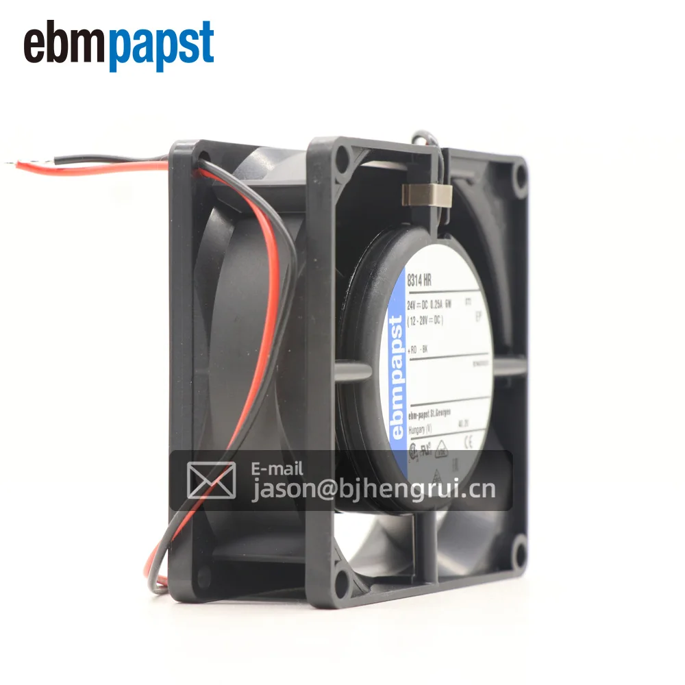 
Ebmpapst 8314HR IP20 24V DC высокоскоростной ebm вентилятор Инвертор Мини охлаждающий вентилятор 
