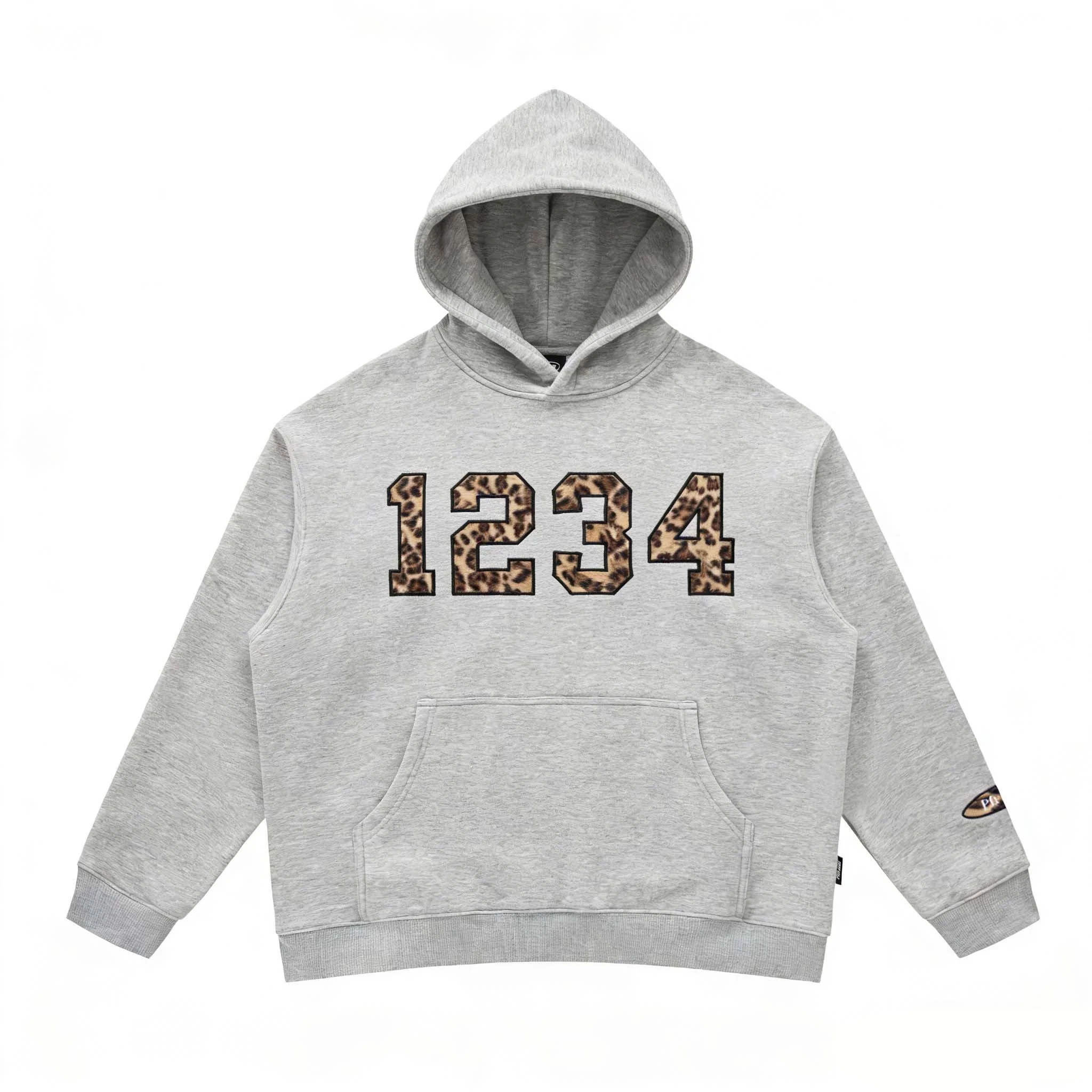 New Patchwork Embroidery Unisex Fashion Hoodie Modern Streetwear Style Artistic Floral Applique Design Comfortable Cotton Blend Casual Wear For All