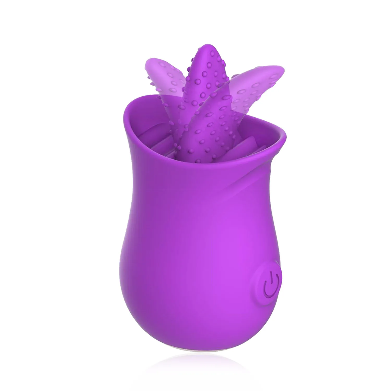 Low Noise Fast Charging Rose Suction Tongue Vibrator With Custom Gift Box