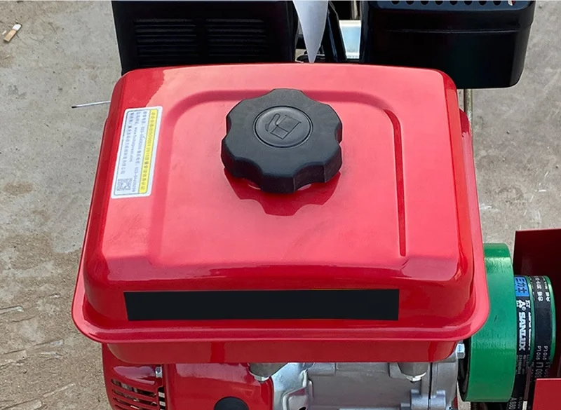 Factory Direct Supply Chain Track Mini Tiller Single Track Ploughing Plough Hand Gasoline Tiller