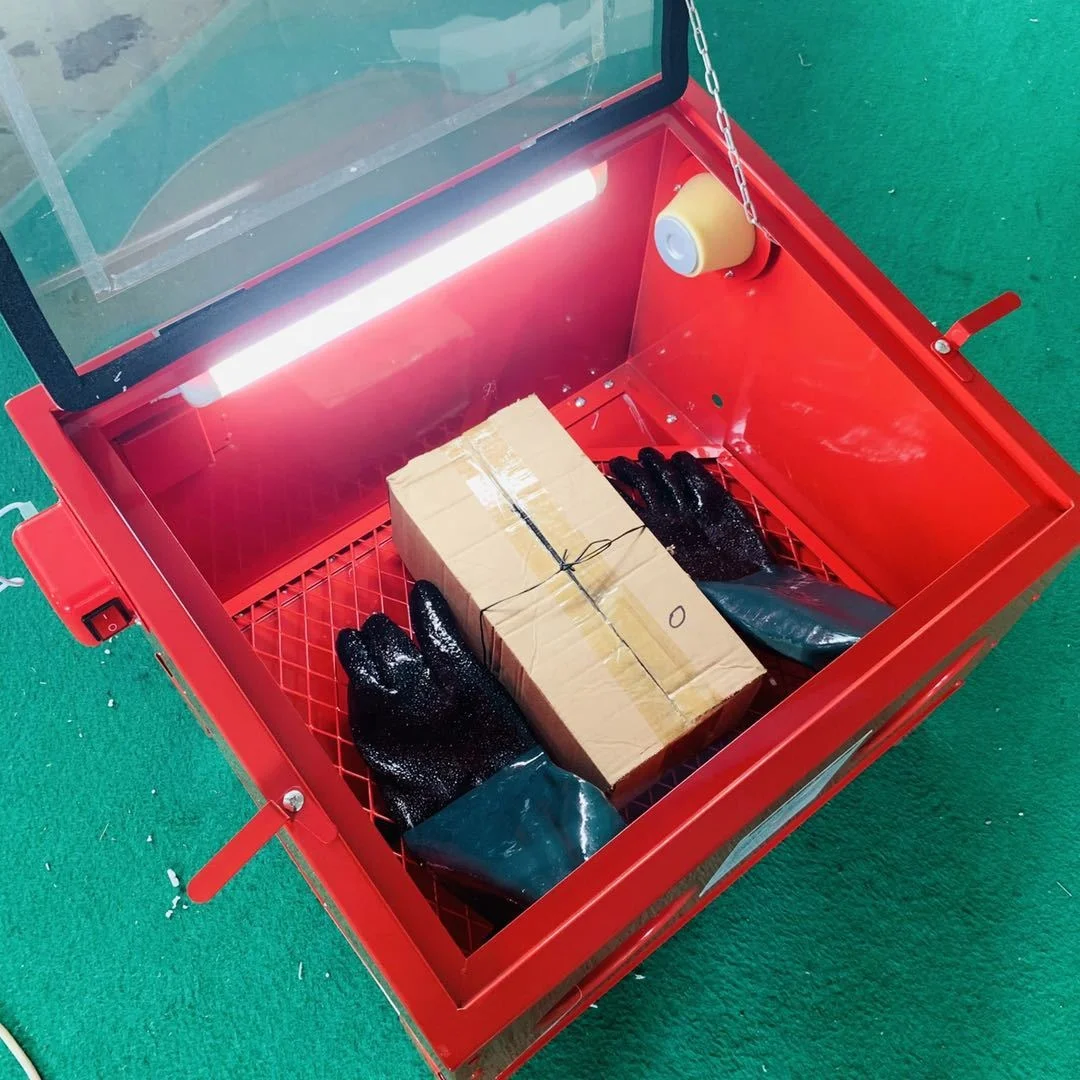 Portable Dustless Sand Blasting Machine High Pressure Cleaner Manual Cleaning Metal Construction New Available
