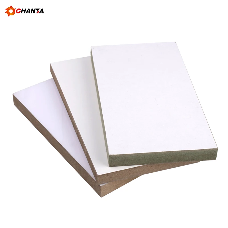Melamine Mdf in Turkey Core and Color Can Be Customized Decoration 4mm 5mm Mdf Board Melamine