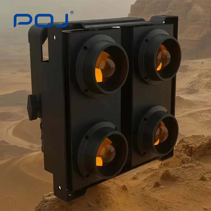 POJ IX4200 Latest Models 450W LED 4 Blinder Light Waterproof Blinder Light Stage Lights LED Blinder IP65 Outdoors