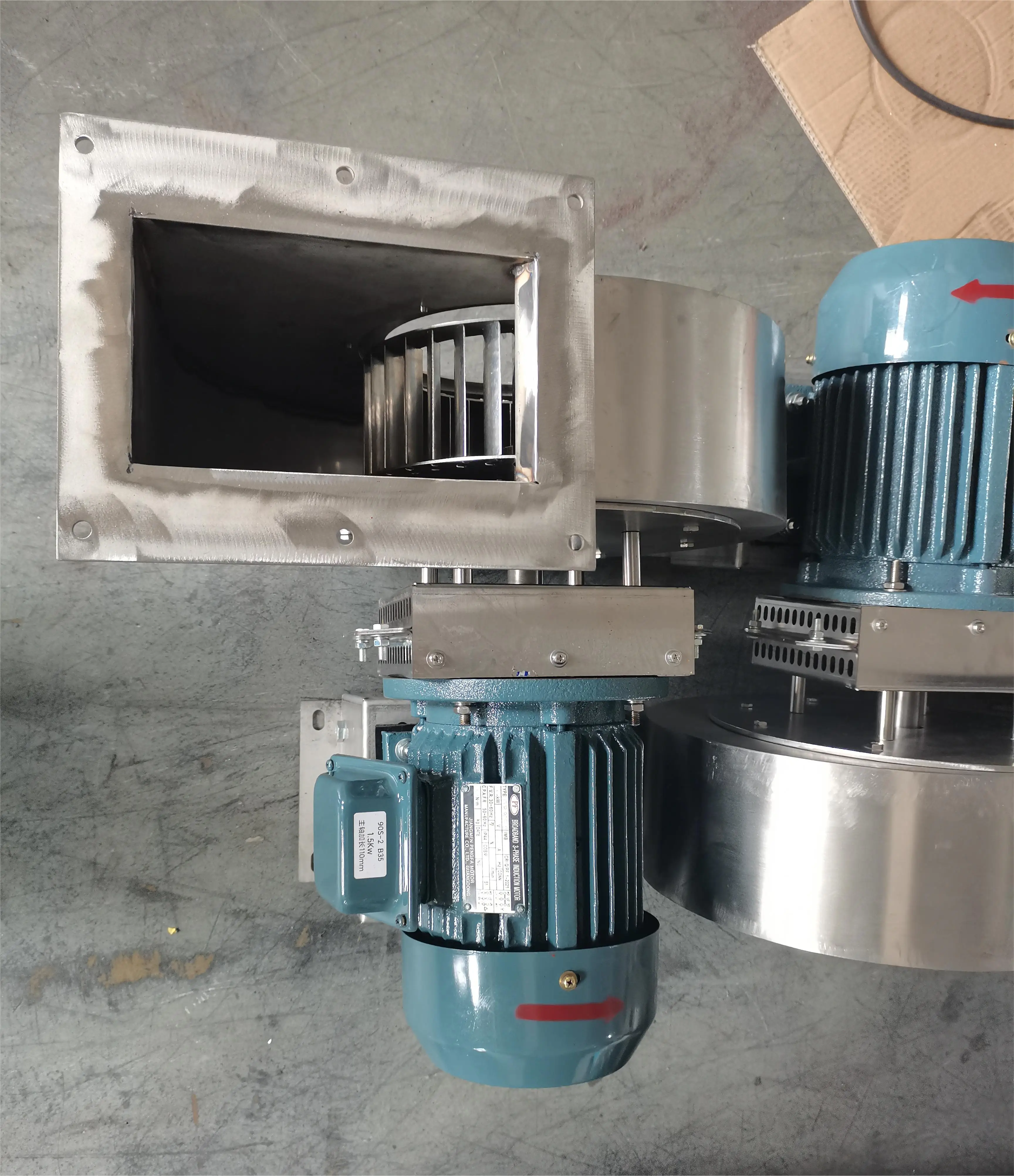 Centrifugal Fan, 3 phase 380V, 840 m3 - detail 20