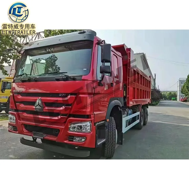China new 6X4 10 tyre 371hp heavy Dump Truck and 40 ton sand 400hp diesel tipper trucks For Sale
