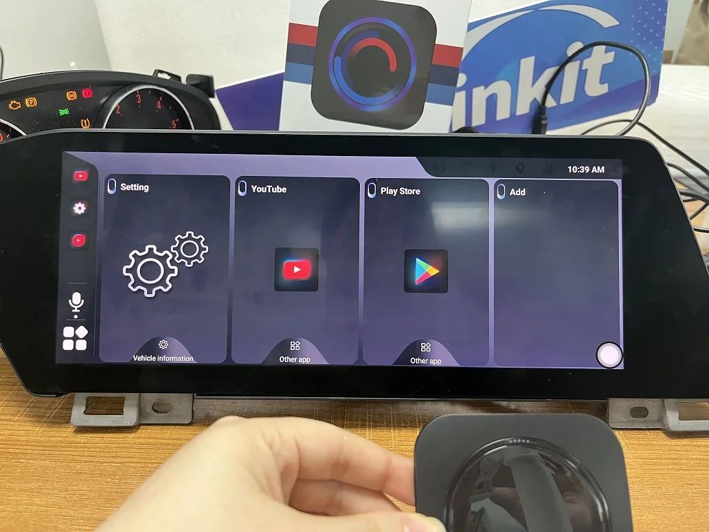 iHeylinkit BW550M スマートAIボックス Iheylinkit Android 13 Carplay Streaming Box BW550M for BMW