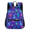 Borsa piccola D14 tipo dinosauro blu