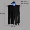 Fantasma blanco con sombrero.