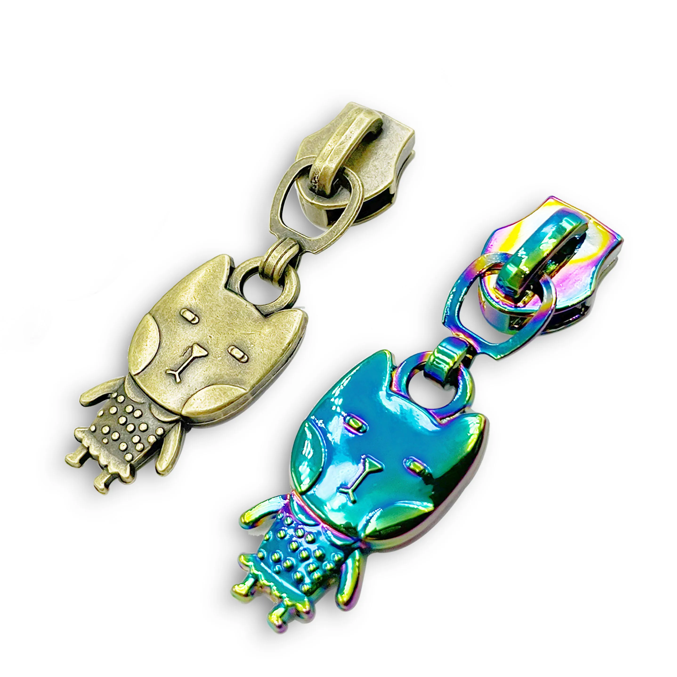 Customize Bag Zipper Puller,5# Zipper Pulls,rainbow Pulls